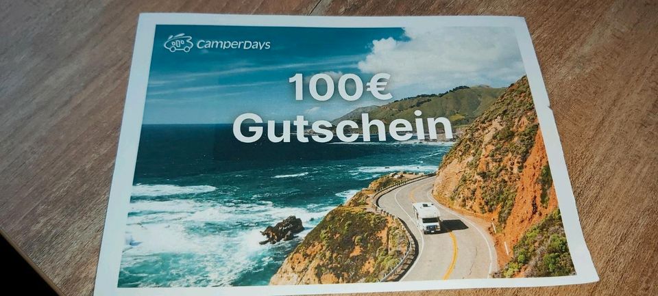100 € Gutschein von CamperDays in Aachen