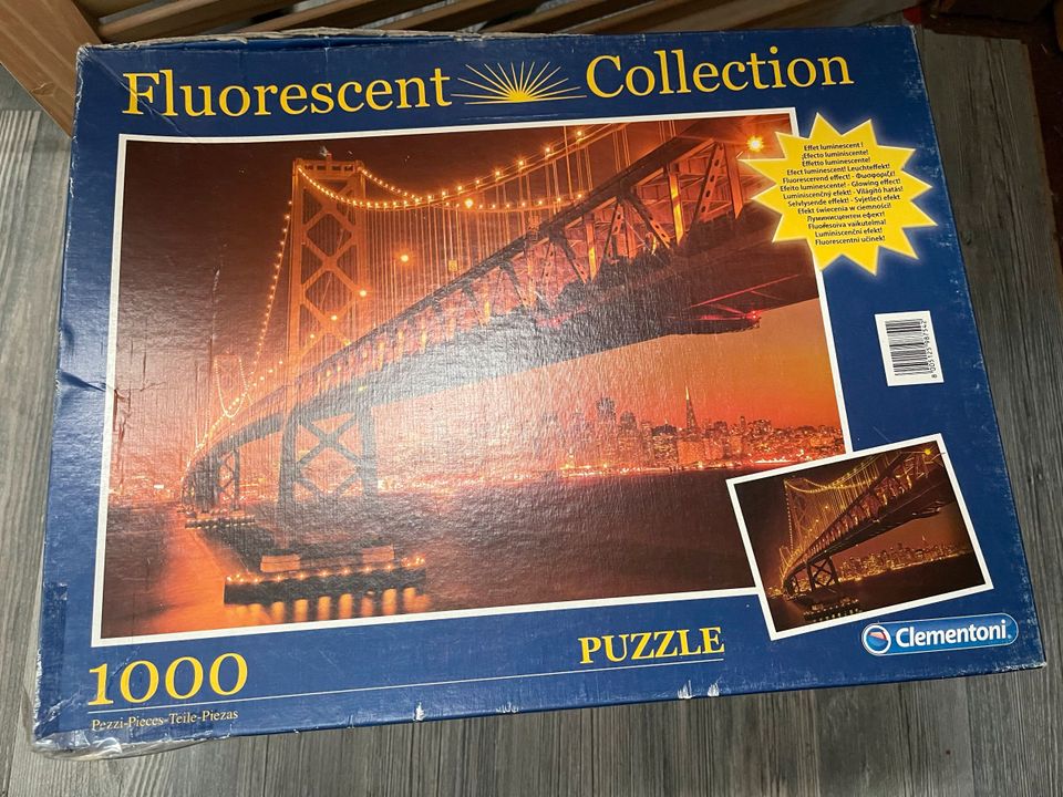 Fluorescent Collegtion 1000 Teile Puzzle in Niederkassel