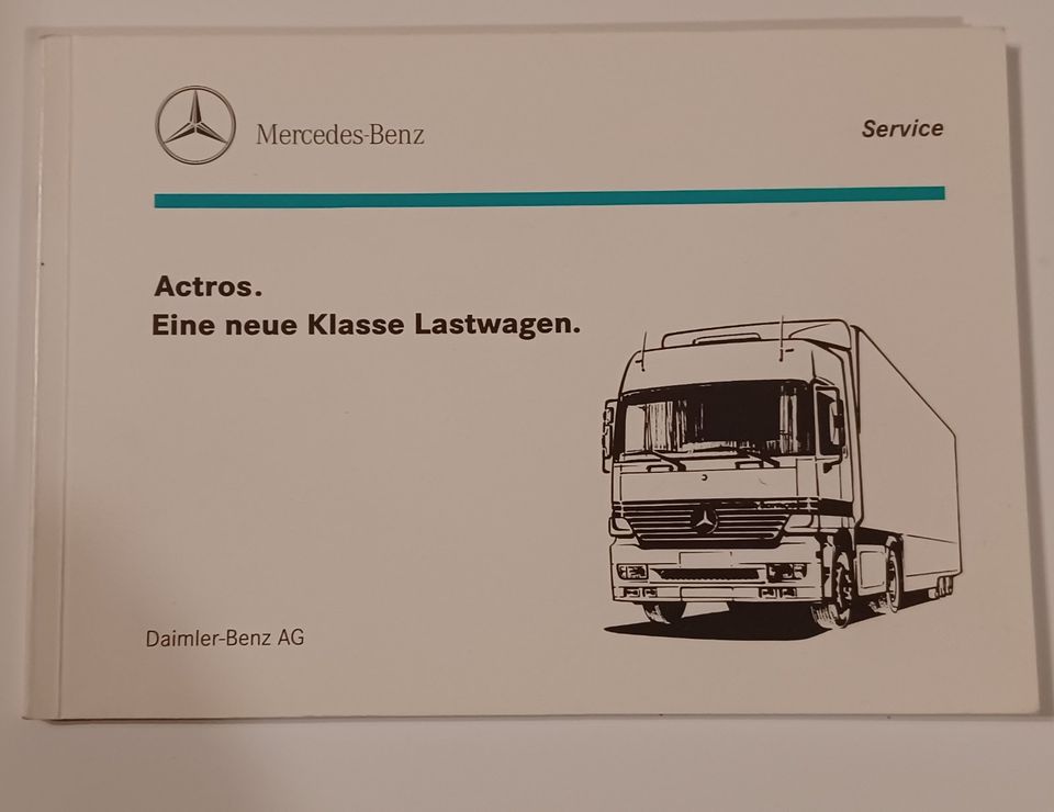 Werkstatthandbuch für Mercedes Benz Actros ab 1997 in Bischofsgrün