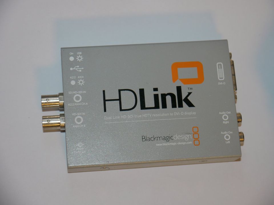 Blackmagic HD Link Dual Link HD-SDI true HDTV resulation to DVI-D in Berlin