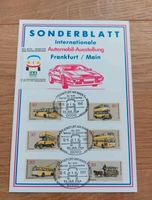 Briefmarken Autoausstellung 1991 Nordrhein-Westfalen - Lübbecke  Vorschau