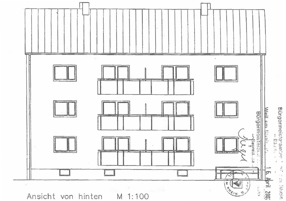 Renovierte Wohnung mit 2 Balkonen zentral in Weil am Rhein in Weil am Rhein