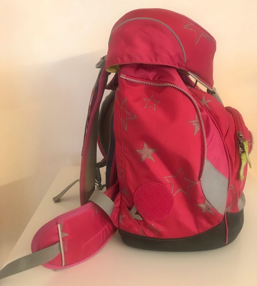 ergobag pack, Schulranzen-Set, pink, Sterne in Georgsmarienhütte