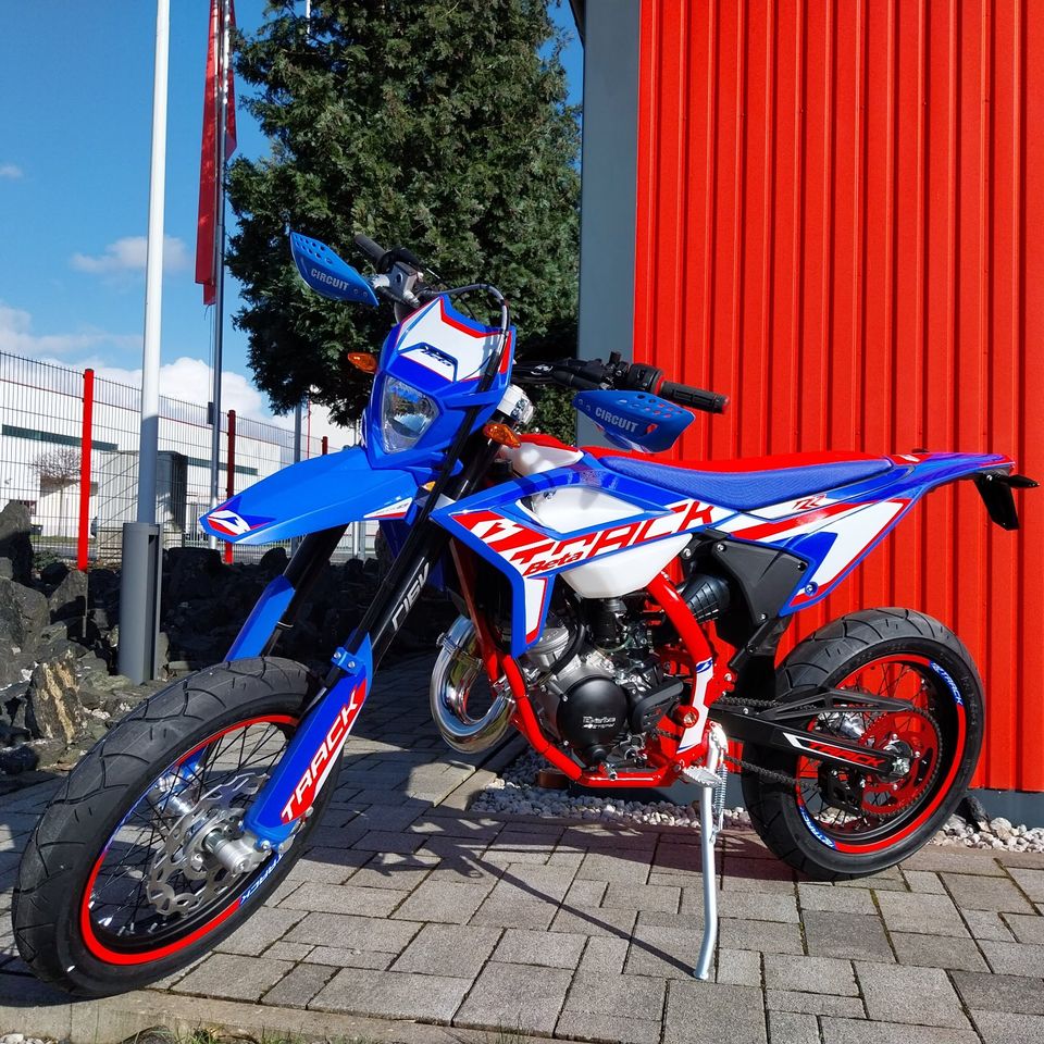 K&P-Edition: Beta RR 50 Track SPM Supermoto Blau/Racing MY24 in Waldheim