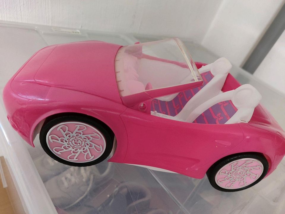Barbie Auto, pink in Kamen