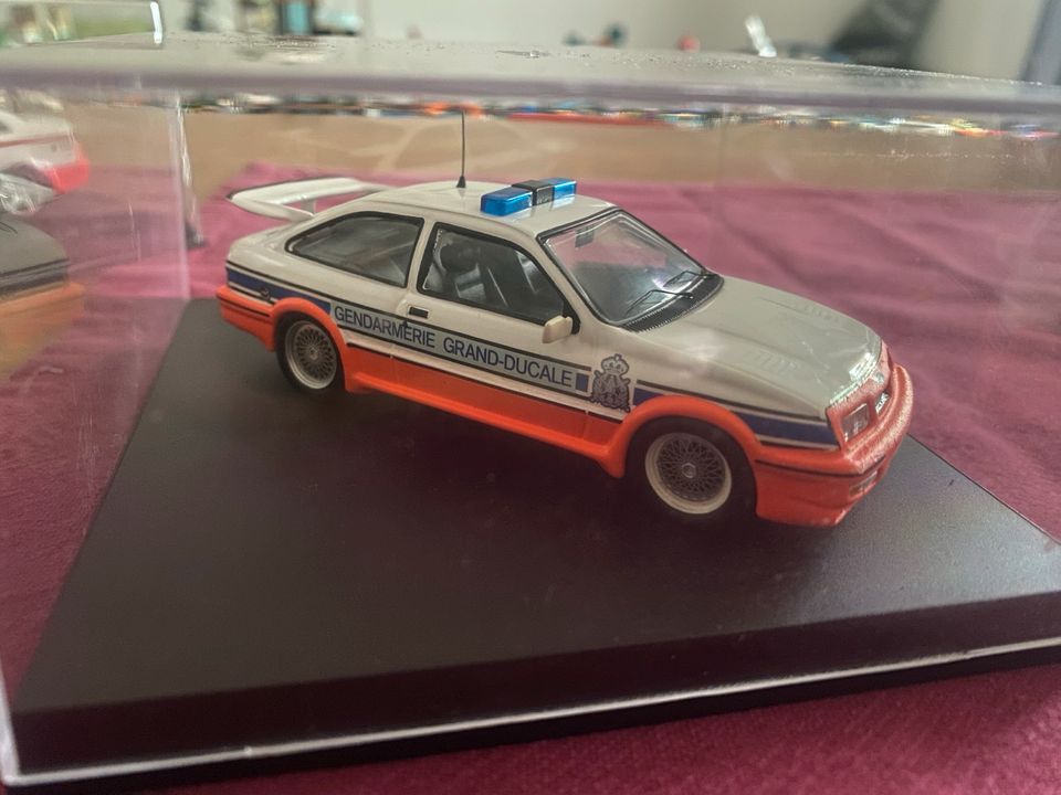 Modellauto der luxemburgischen Polizei in Ralingen