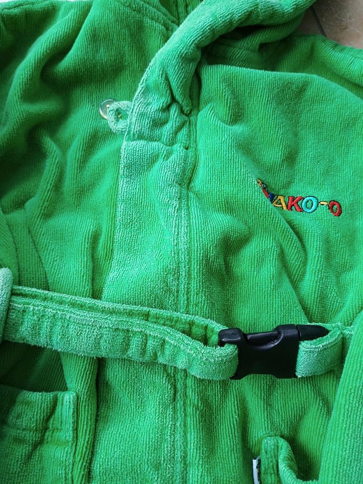 JAKO-O Bademantel, grün, Tukan, Größe 104/110 in Nordenham