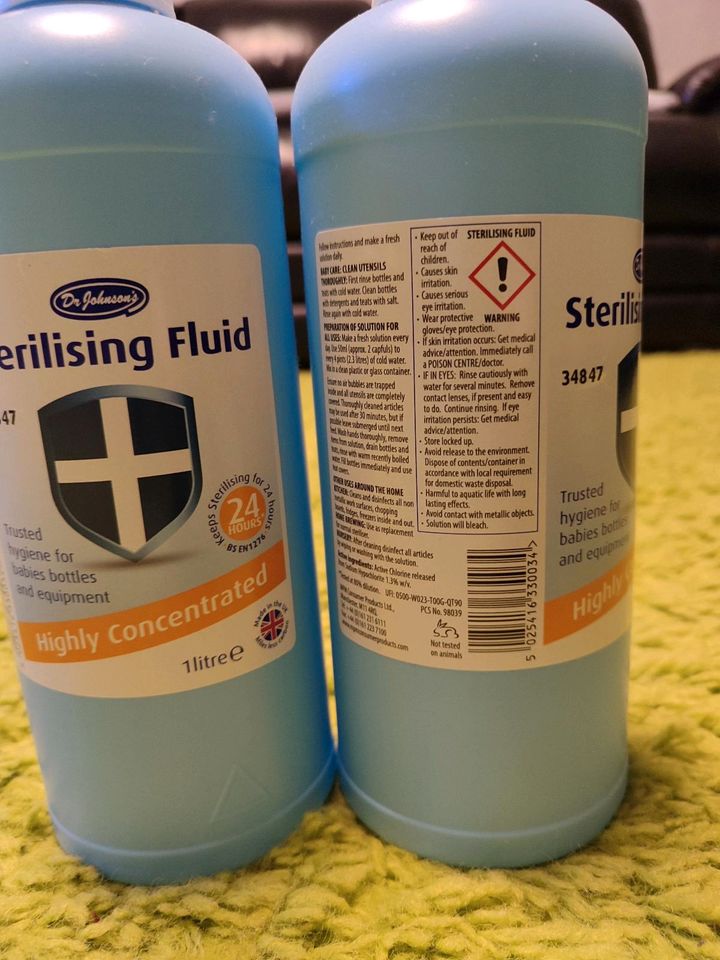 Sterilising Fluid Highly Concentrated in Essen