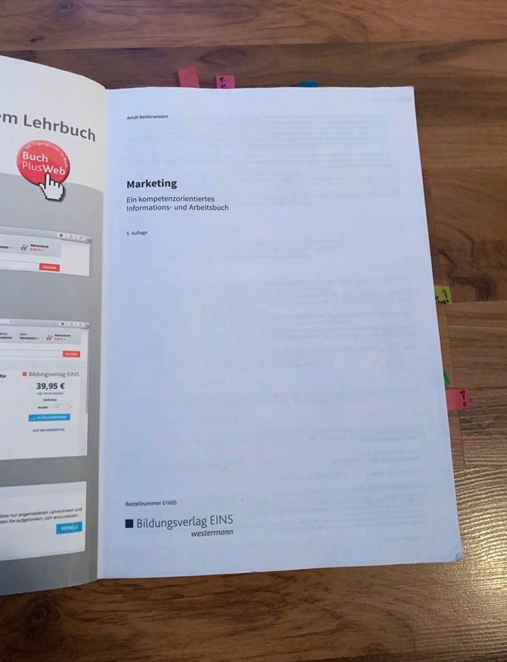 BWL Marketing Oberstufe Lernbuch Aufgaben Abitur in Husum