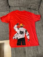 One Piece Monkey D Ruffy t shirt rot in Größe L Berlin - Treptow Vorschau