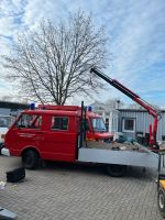 VW LT 35 Doppelkabine, Pritsche , Kran 10500km Nordrhein-Westfalen - Bad Sassendorf Vorschau