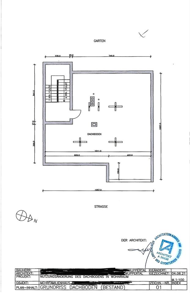 Suche Dachdecker/Zimmermann für Dachgeschoss ausbau in Wuppertal