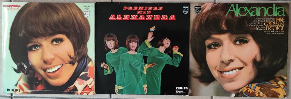 Schallplatten Sammlung Alexandra Vinyl LP in Recklinghausen