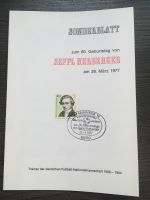 Sonderblatt zum 80. Geburtstag von Sepp Herberger 28. März 1977 Bayern - Lappersdorf Vorschau