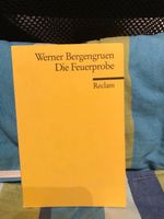 Die Feuerprobe, Novelle von Werner Bergengruen, Reclam Wandsbek - Hamburg Bergstedt Vorschau
