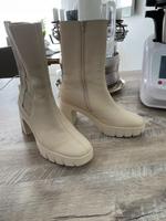 HÖGL Chelsea Boots Leder beige Gr. 6 1/2 Nordrhein-Westfalen - Euskirchen Vorschau