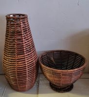 Vase und Schale aus Holz aus Bali für 15,00€ Baden-Württemberg - Philippsburg Vorschau