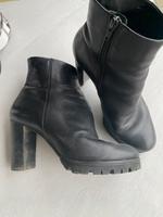 Högl Stiefeletten Schwarz Echt Leder Nordrhein-Westfalen - Rheine Vorschau
