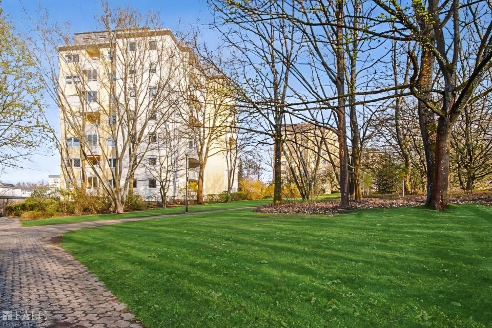 Charmante kleine Wohnung, verkehrsberuhigt und doch zentral, mitten in einem ruhigen Park. in Wetzlar