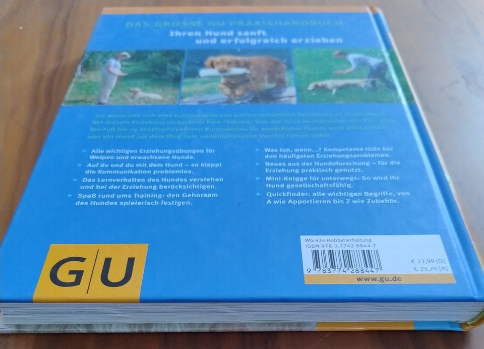 Buch GU Praxishandbuch Hunde -Erziehung NP 22,99 € wie neu in Seegebiet Mansfelder Land