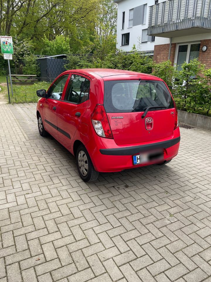 Hyunadai i10 2008 Bj 83.000km mit TÜV Bis 06/25 in Hamburg