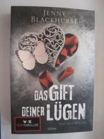 Das Gift deiner Lügen Thriller von Jenny Blackhurst Niedersachsen - Verden Vorschau