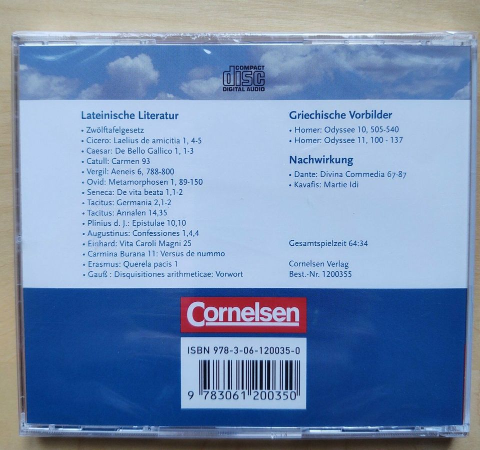 Res romanae CD Latein, Literatur - NEU! in Erfurt