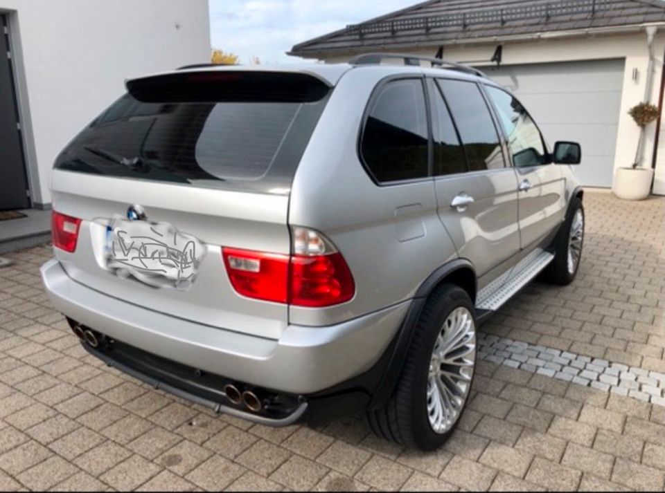 H&R 40/50mm Spurplatten BMW X5 E53 Spurverbreiterung komplet20/25