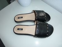 Steffen Schraut Pantolette Sandalette Gr. 41/G Leder schwarz Hessen - Wehrheim Vorschau