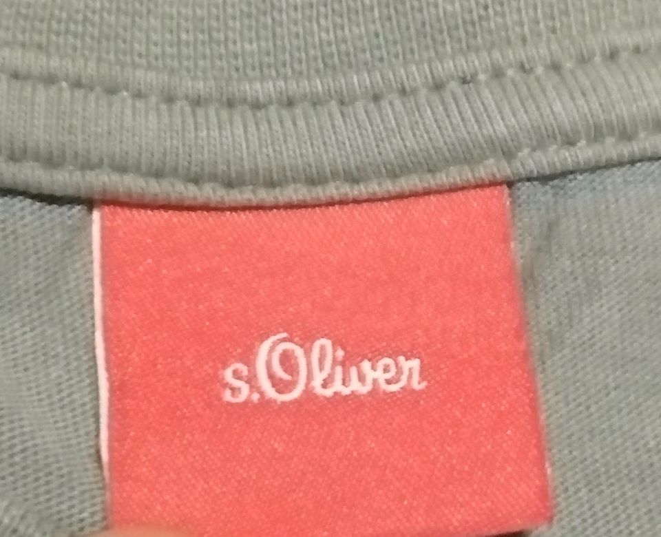 S. Oliver T-Shirt grün Größe 176 in Gladbeck