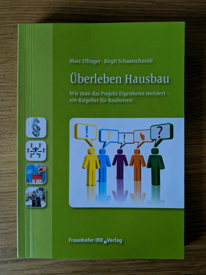 Überleben Hausbau, Ellinger, Schaarschmidt, Fraunhofer IRB Verlag in Elzach