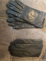 2 x schwarze Damen Leder Handschuhe Rheinland-Pfalz - Birkenheide Vorschau