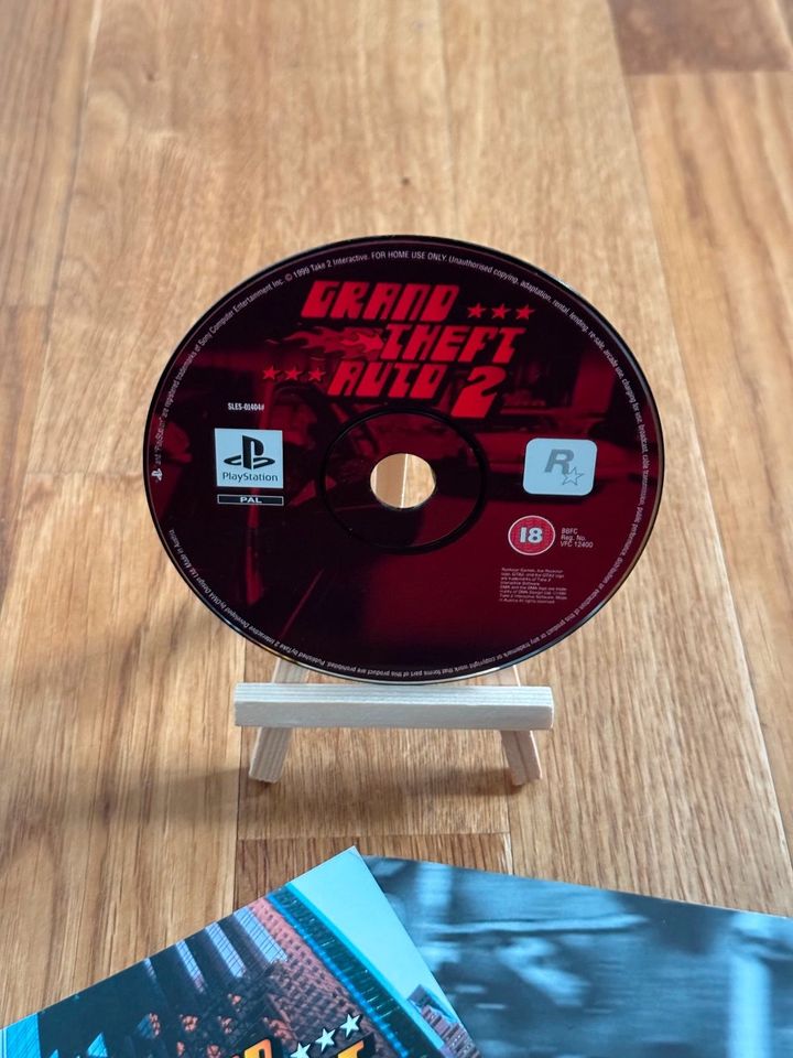 Grand Theft Auto 2 / Ps1 / Bilderrahmen /GTA2 Original Game in Potsdam
