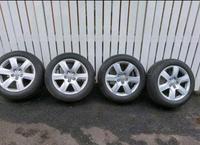 8JX17H2 ET39  Audi Original 17 Zoll Alufelgen mit Reifen Auto Bayern - Gössenheim Vorschau
