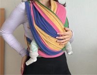 Didymos Tragetuch Babytrage Trage Baby Baumwolle bunt 370cm Bayern - Augsburg Vorschau