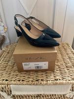 Unisa Sling Pumps Gr. 37 Leder Lack neuw. blau marine Niedersachsen - Salzgitter Vorschau