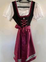 Dirndl pink kariert mit Bluse Bayern - Miltenberg Vorschau