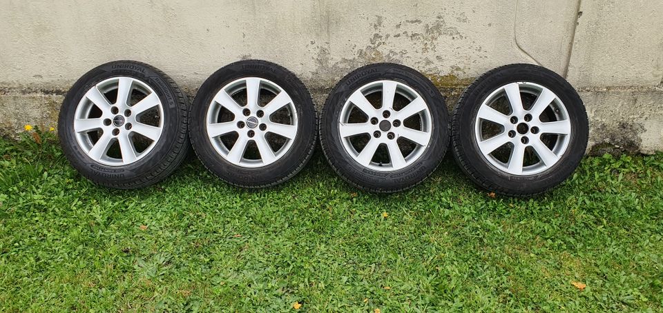 Sommerreifen auf Felge 205/55R16 91H Uniroyal Rain Sport5 wie neu in Stephanskirchen