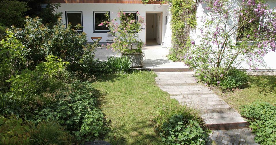 3,5 Zi Wohnung mit Kamin und Südgarten - Moosach am Steinsee in Moosach (Landkreis Ebersberg)