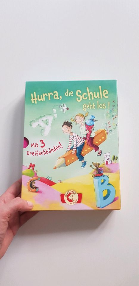 Kinderbuch 3 Erstlesebücher, Hurra die Schule geht los in Berlin