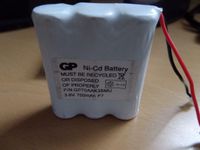 Ni-Cd Battery  3,6V, 700mAh F7 Saalfeld (Saale) - Wöhlsdorf Vorschau