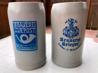 Maßkrüge aus Stein verschiedener Brauereien Bayern - Langquaid Vorschau