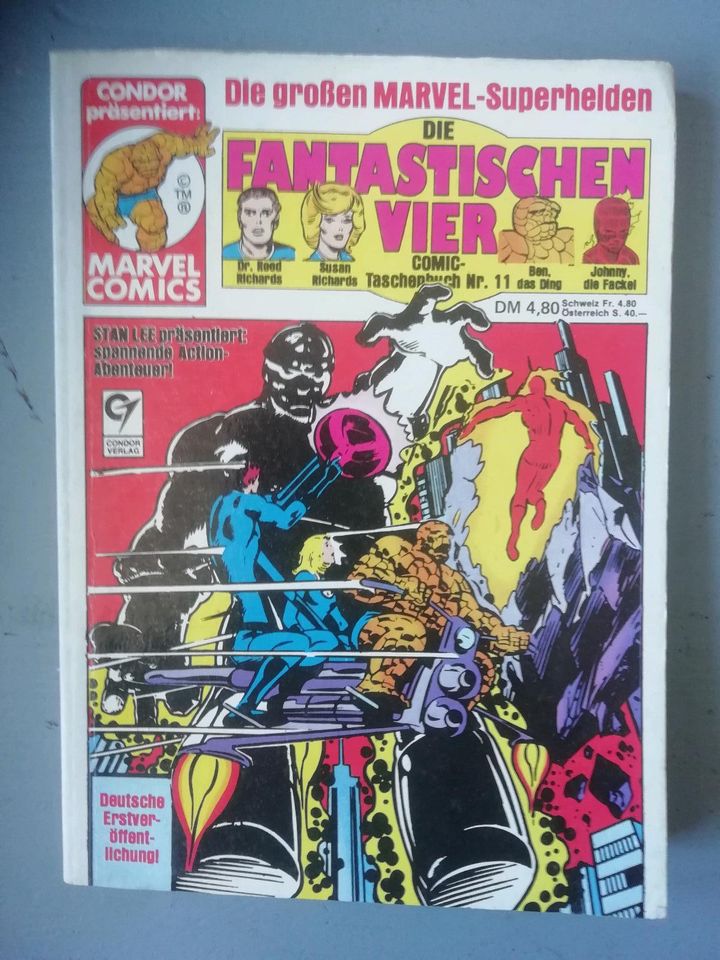 DIVERSE CONDOR MARVEL DIE FANTASTISCHEN VIER COMIC TASCHENBUCH! in Hamburg