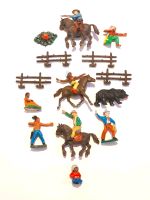 DDR - Indianer -/Cowboyfiguren + Zubehör incl. Versand Thüringen - Grabfeld Vorschau