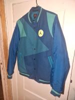 Baseballjacke Air Jordan Mens DNA Casual Baseball Jacket Blue Berlin - Pankow Vorschau