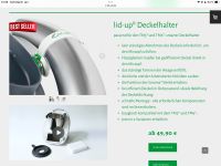 Lid Up Deckelhalter Thermomix kompatibel Bayern - Garmisch-Partenkirchen Vorschau