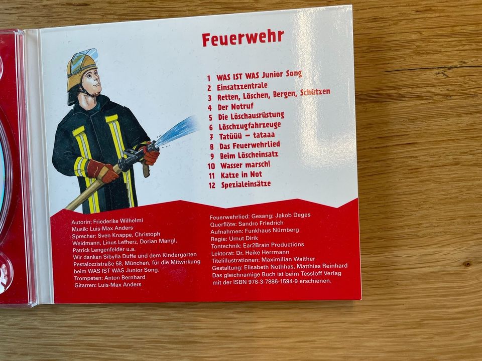 Was ist was Junior Hörspiel Feuerwehr in Aichtal