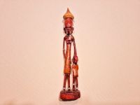 Holzfigur Afrika Frau mit Kind Schleswig-Holstein - Owschlag Vorschau