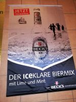 Beck's ICE  ❤ Flagge Fahne ❤Banner Partyraum Deko Brauerei  Bier Niedersachsen - Cloppenburg Vorschau