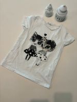 H&M T-Shirt / Shirt mit Katzen BFF Gr. 134/140 weiß ❤️ Rheinland-Pfalz - Neuwied Vorschau